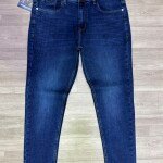 Wood machine Ankle Fit twill Jeans pant