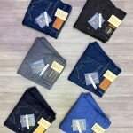 Wood machine Ankle Fit twill Jeans pant