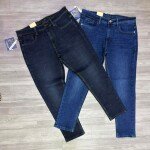 Wood machine Ankle Fit twill Jeans pant