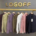 logoff oxford plain shirt