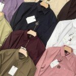 logoff oxford plain shirt