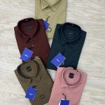 logoff oxford plain shirt