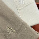 logoff premium linen shirt