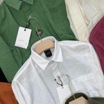 logoff premium linen shirt