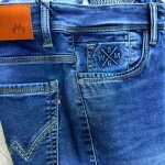Wood machine Ankle Fit Jeans pant