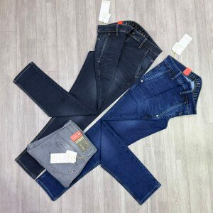 Wood machine Balloon fit Jeans pant