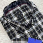 logoff half sleeve cotton oxford checks shirt