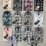 logoff premium linen checks shirt