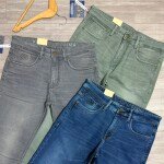 Wood machine Ankle Fit Jeans