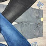 Wood machine Ankle Fit Jeans