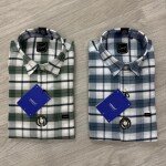 logoff cotton oxford checks shirt