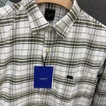 logoff cotton oxford checks shirt