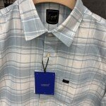logoff cotton oxford checks shirt