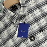 logoff cotton oxford checks shirt