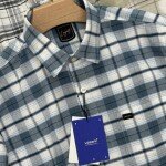 logoff cotton oxford checks shirt
