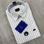 logoff oxford stripes shirt