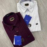 logoff oxford stripes shirt