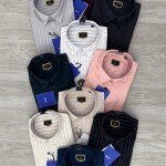 logoff oxford stripes shirt