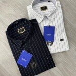 logoff oxford stripes shirt