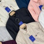 logoff oxford stripes shirt