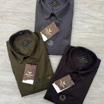 Black letter imported satin shirts