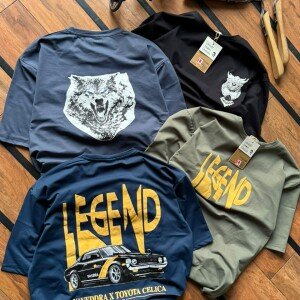Logoff Drop Shoulder T shirt