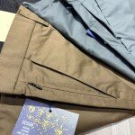 wood machine cotton pant