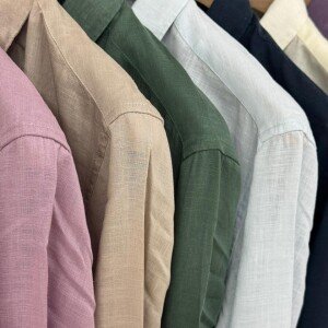 logoff premium linen shirt