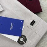 logoff cotton oxford plain shirt
