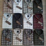 s squere big size checks shirt