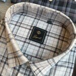s squere big size checks shirt