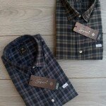 s squere big size checks shirt