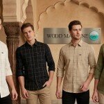 Wood Machine Premium Cotton linen checks shirt