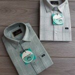Wood Machine Premium Cotton linen checks shirt