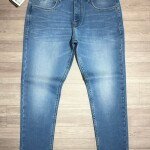 Black Letter Ankle Fit Jeans pant