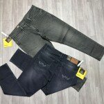 Wood machine Ankle Fit Jeans