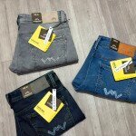 Wood machine Ankle Fit Jeans