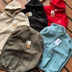 logoff zipper hoodies