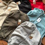 logoff zipper hoodies