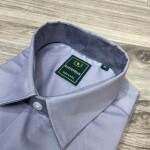 Duster Bllue Satin Shirt