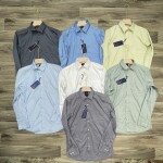 Duster Bllue Satin Shirt