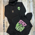 Logoff Printed hoodies