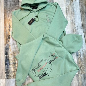 Logoff Printed hoodies