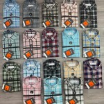 Black Letter Checked Shirt