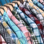 Black Letter Checked Shirt
