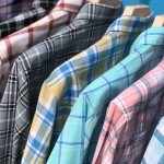 Black Letter Checked Shirt