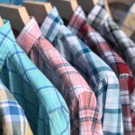 Black Letter Checked Shirt