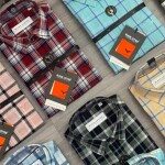 Black Letter Checked Shirt