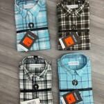 Black Letter Checked Shirt