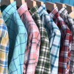 Black Letter Checked Shirt